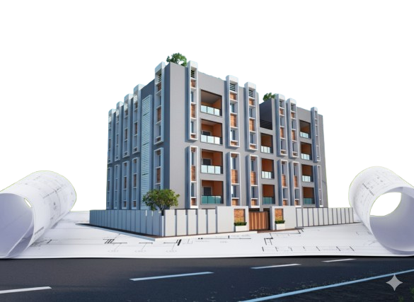 Crystal Building Render
